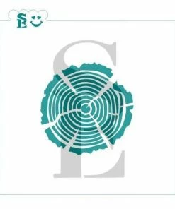 Stencil Expression Wood Round SE Stencil