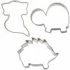 Woodland Animals Cookie Cutter Set By Sweet Elite Cutters