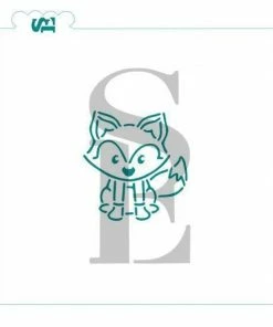 Stencil Expression Stencils Woodland Fox PYO SE Stencil