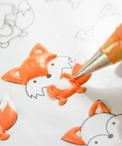 Sweet Elite Woodland Pattern Sheets For Royal Icing Transfers Supplies