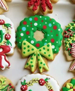 Ann Clark Cutters Wreath With Bow Cookie Cutter