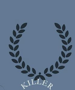 Killer Zebras Wreath Border KZ Stencil