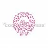 Cookie Countess Wreath With Bird PYO Stencil Stencils