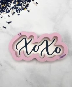 Killer Zebras Cutters XOXO KZ Cookie Cutter And Stencil SET