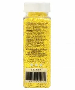 American Crafts Yellow LARGE Sprinkle Jar