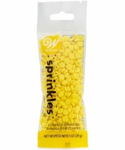 Wilton Yellow Confetti SMALL Sprinkle Pouch