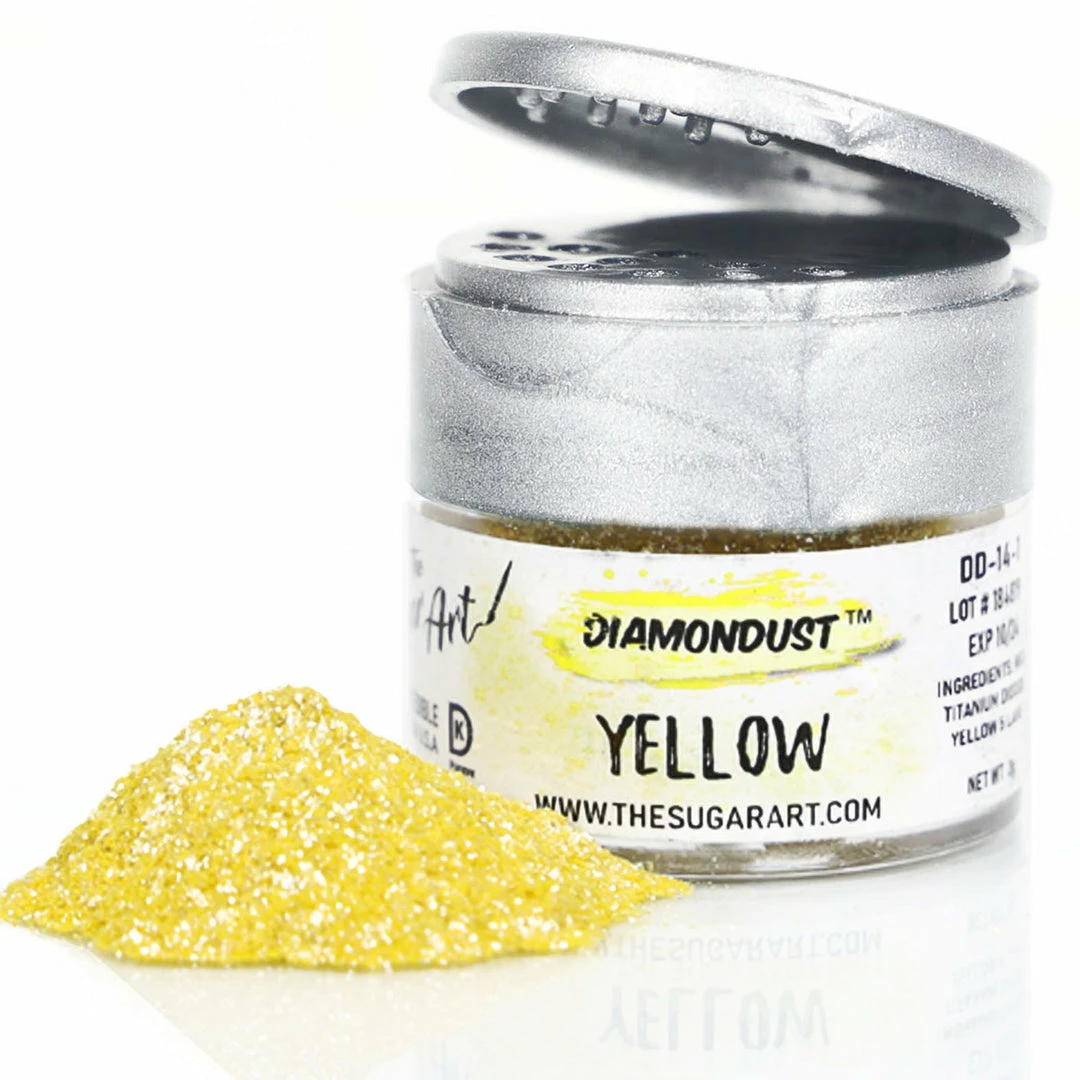 Yellow The Sugar Art Diamondust 3 Yellow The Sugar Art Diamondust