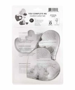 R&M International You Complete Me Valentine 5pc Cookie Cutter Set Cutters 7 R&M International You Complete Me Valentine 5pc Cookie Cutter Set Cutters